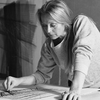 L’artista nello studio di Testaccio, Roma 1993-1994