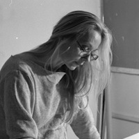 L’artista nello studio di Testaccio, Roma 1993-1994